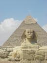 Sphinx and Pyramid