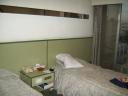Green Hotel Room