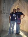 Kerri and I in Nimrodâ€™s Castle