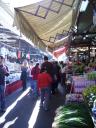 Open-air market in Tel Aviv